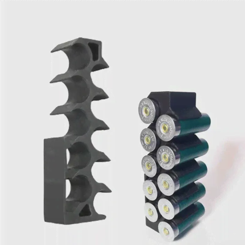 Новинка, 12 Калибр, патронташ Shotshell, 10 патронов с зажимами для ремня или брюк, тактическая стрельба, охота, 12GA патроны для Дробовиков (art.: 3920bed0299db)-2