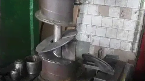 изготовление витка шнека,шнек своими руками,гибка витка