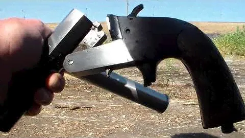 Ракетница ОСП 30 вкладыш 9x19 Luger Часть 1