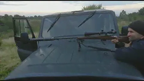Испытания дульной насадки на карабине Cz 527 калибр 223 rem
