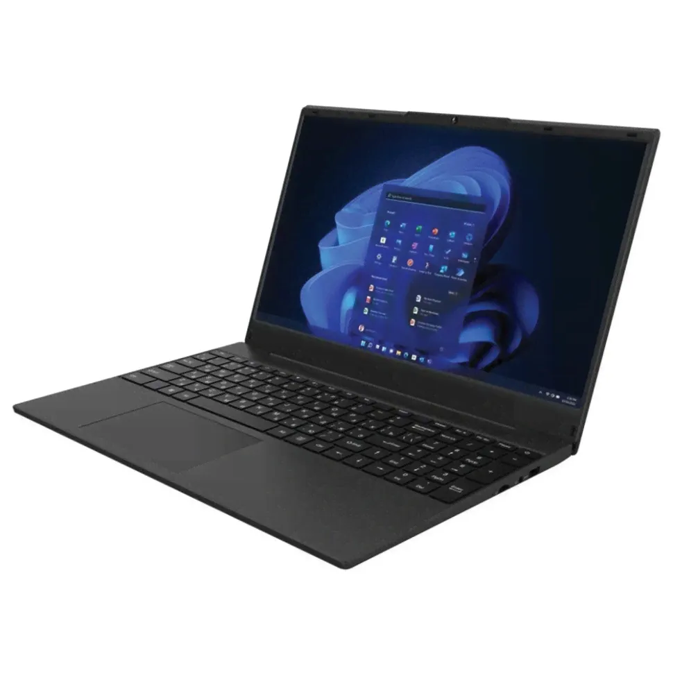 Ноутбук IRU Калибр 15TLG 15,6", Core i5 1155G7 16 Gb, SSD 512 Gb, NO DVD, WINDOWS 11 TRIAL, черный, 1914337-2