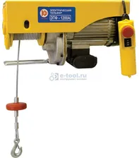 Калибр ЭТФ-1200А Электрический тельфер