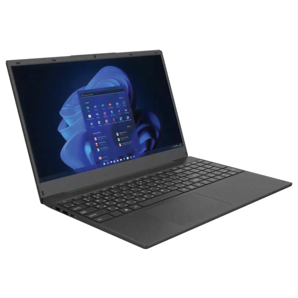 Ноутбук IRU Калибр 15TLG 15,6", Core i5 1155G7 16 Gb, SSD 512 Gb, NO DVD, WINDOWS 11 TRIAL, черный, 1914337-1