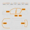 🛍 Г-образный двери автомобиля резиновые уплотнительные полоски для Chrysler Dodge Калибр jeeprenegade свобода патриота
