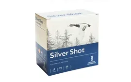 Патрон калибр 12/1 ГЛАВПАТРОН SILVER SHOT (25шт) 32г БИО
