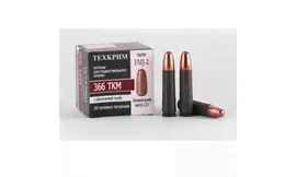 Патрон калибр 366 ТКМ FMJ-2 лат.Техкрим (20 шт) 13гр