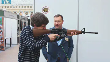 AH2018. Стенд ADAR. Российская AR15!