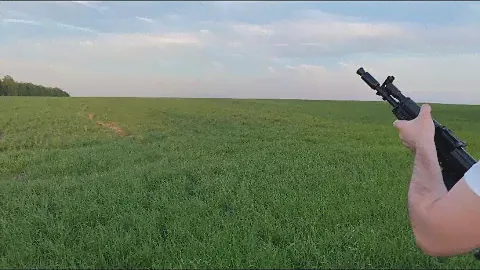 Сайга 410к-04 по стали 2мм.