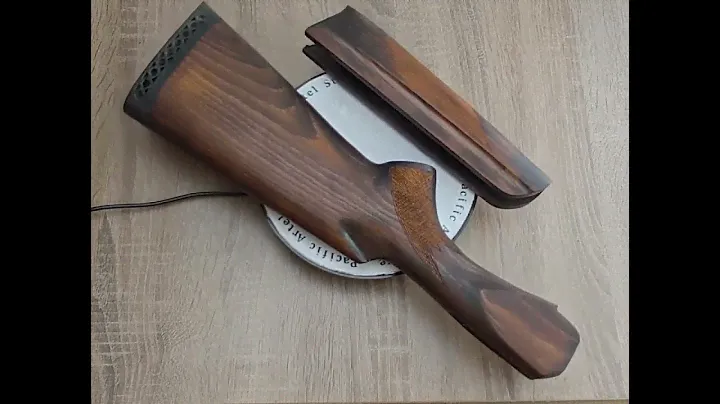 Приклад и цевье на ружье МР-27 бук/Butt and fore-end on the MP-27 beech gun