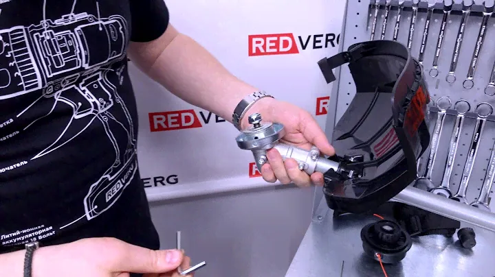 Сборка электрического триммера RedVerg Basic EB1100