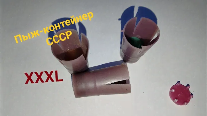 Крупный пыж-контейнер СССР
